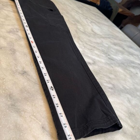 H&M Black Twill Utility Pants Sz.8 - Picture 7 of 8